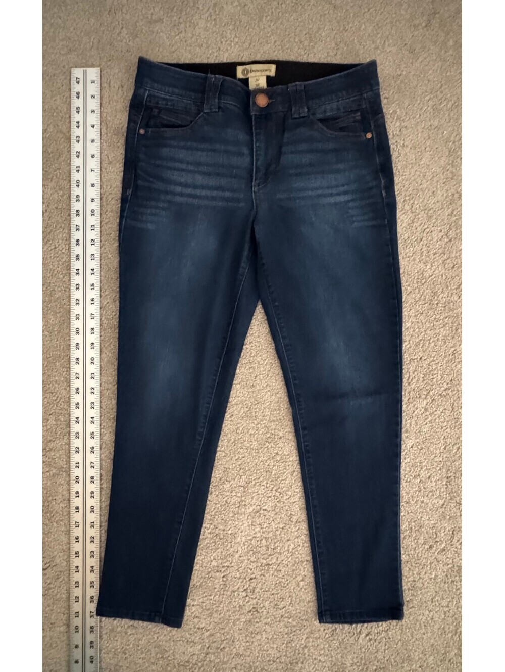 Democracy 'AB Technology' Mid-Rise Ankle Skinny Jeans - Size 10